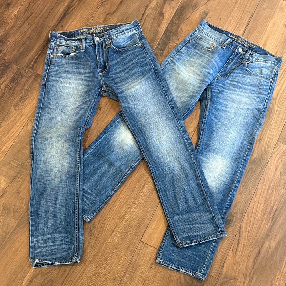 American Eagle Outfitters Men's Classic Blue Jeans 28x30